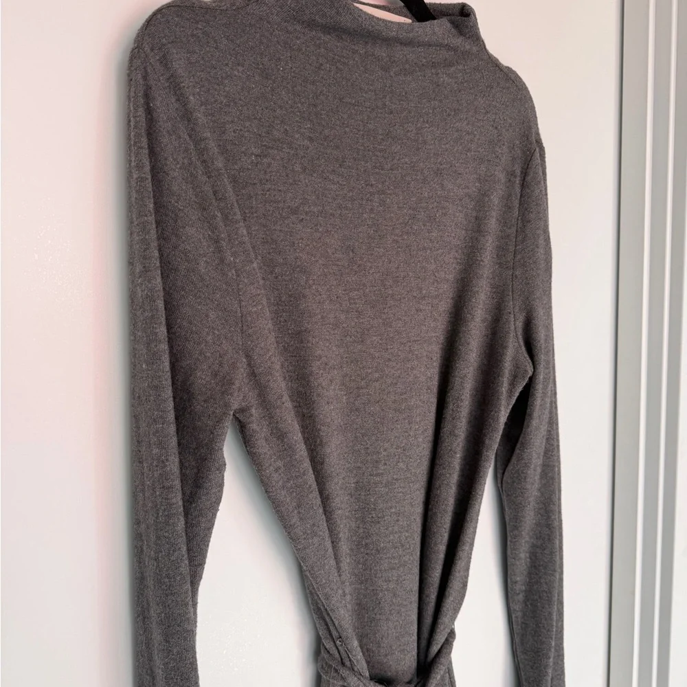 LOFT knit tie-waist dress - Picture 2 of 10